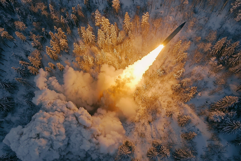 «Орешник» в представлении ИИ