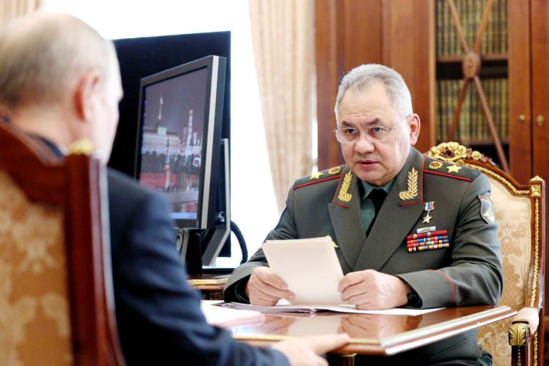 Владимир Путин, Сергей Шойгу