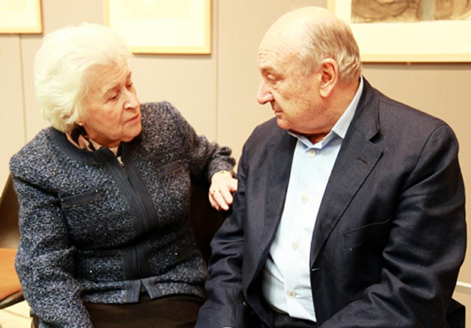 Ирина Антонова и Михаил Жванецкий