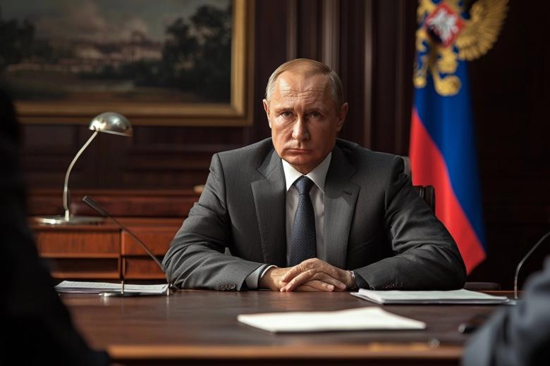 Владимир Путин в представлении ИИ