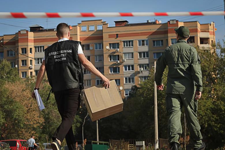 Последствия падения беспилотника в Раменском 