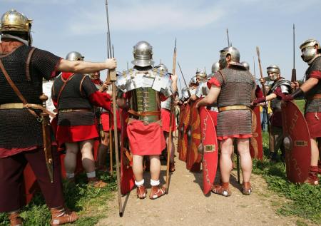 Археологи в Германии нашли фрагмент доспеха древнеримского легионера