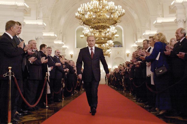 Церемония вступления Владимира Путина в должность Президента России, 2004 год