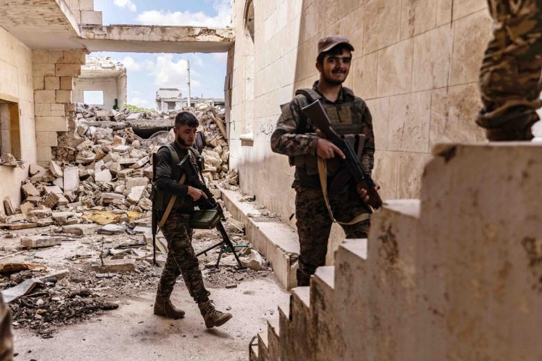 Бойцы «Сирийской национальной армии»