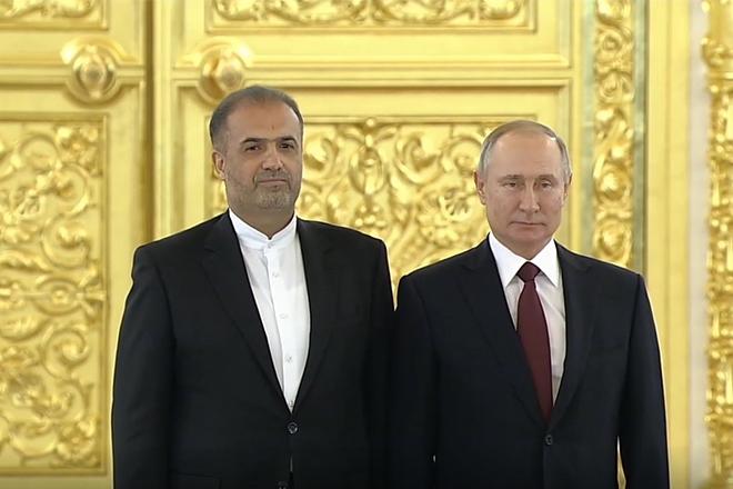 Казем Джалали и Владимир Путин