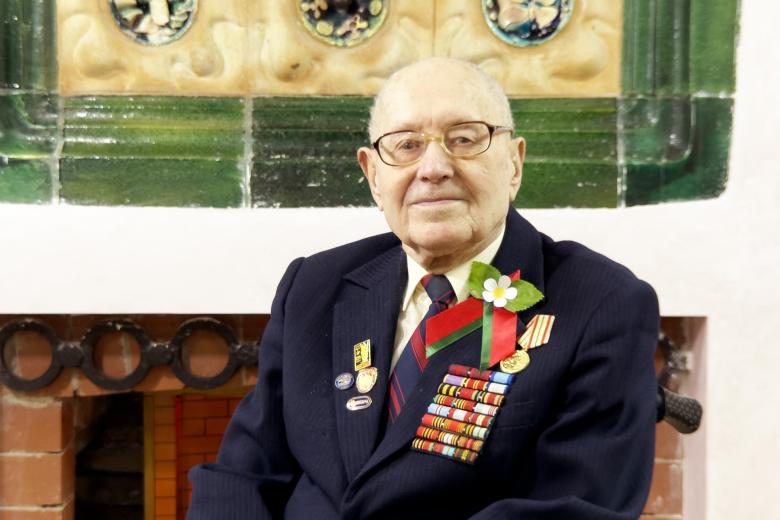 Ветеран и инвалид Великой Отечественной войны Семён Береснёв
