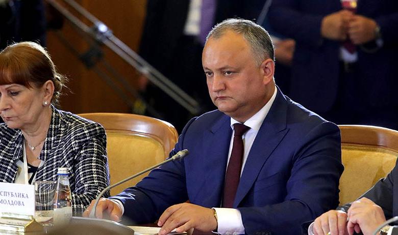 Глава Молдавии Игорь Додон
