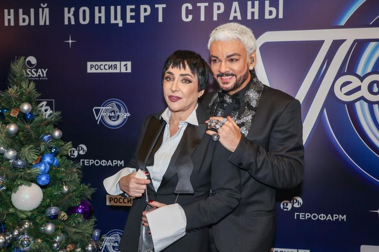 Певец Филипп Киркоров и певица Лолита