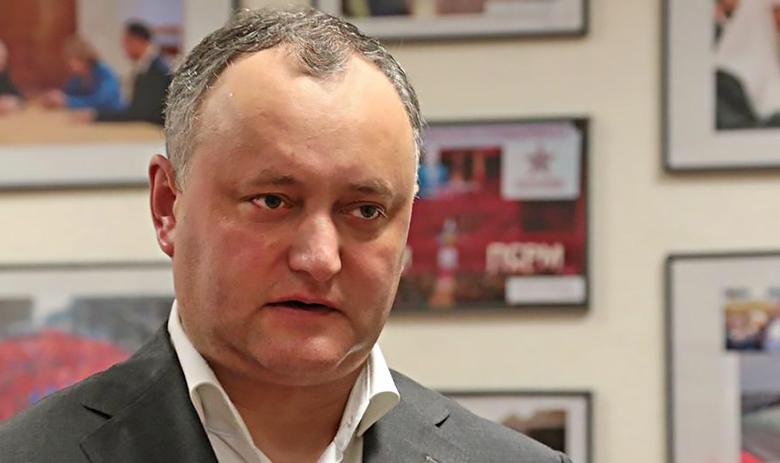 Президент Молдавии Игорь Додон