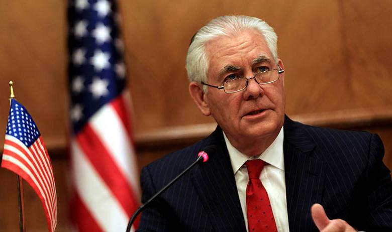 Госсекретарь США Рекс Тиллерсон
