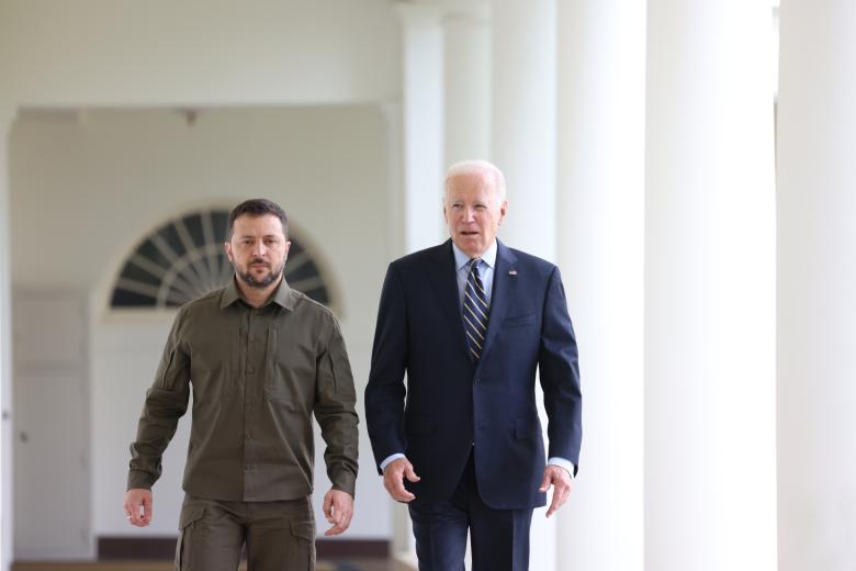Владимир Зеленский и Джо Байден