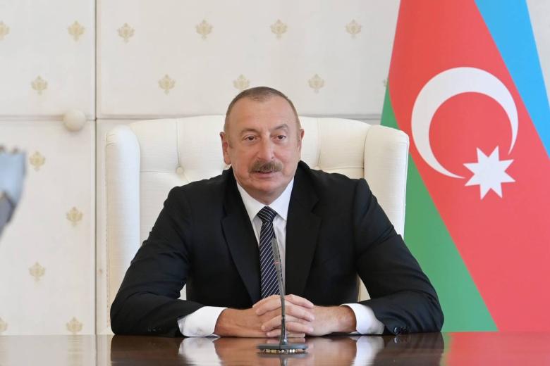 Президент Азербайджана Ильхам Алиев