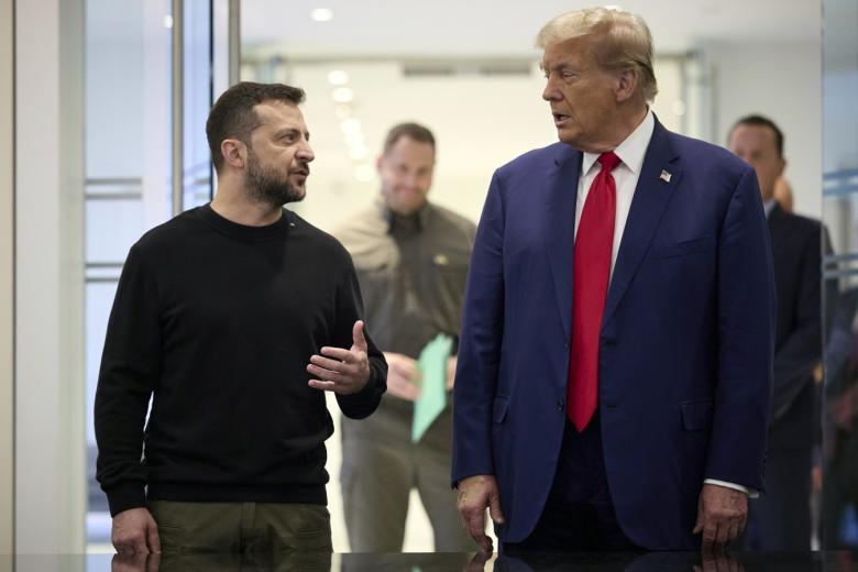Владимир Зеленский и Дональд Трамп