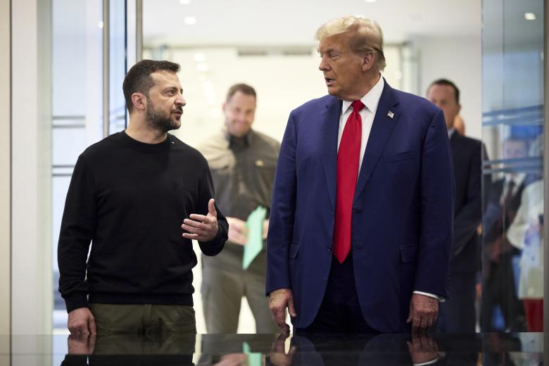Владимир Зеленский и Дональд Трамп