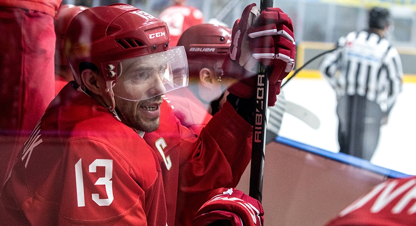 Российский хоккеист Павел Дацюк 