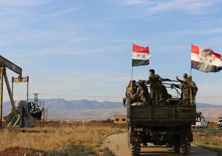 Армия Сирии выставила блокпосты на границе с Турцией