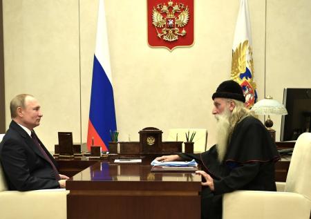 Путин обсудил с митрополитом Корнилием возвращение в Россию старообрядцев