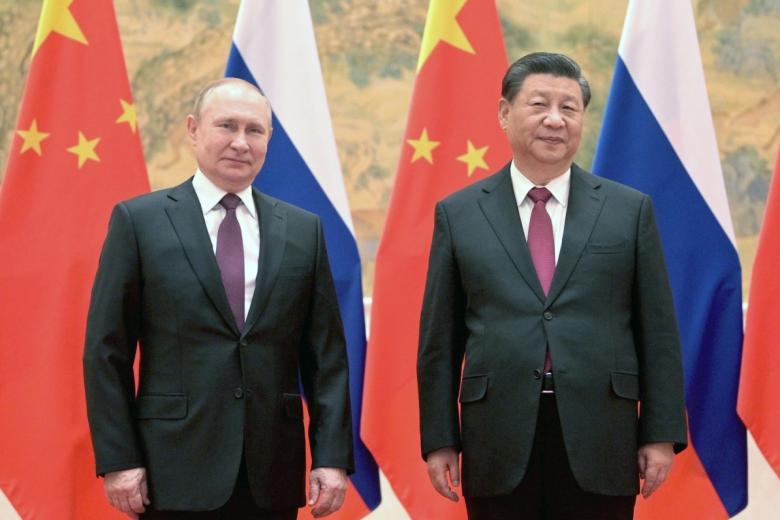 Президент России Владимир Путин с председателем КНР Си Цзиньпином