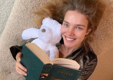 Водянова провела уик-энд с возлюбленным Арно и детьми