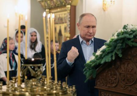 В Кремле раскрыли, посетит ли Путин рождественское богослужение в этом году