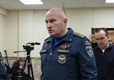 Глава МЧС России и члены федерального оперштаба прибыли в Анапу