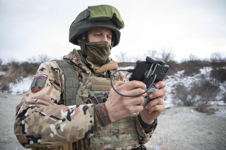 Военнослужащий ВС РФ в зоне СВО