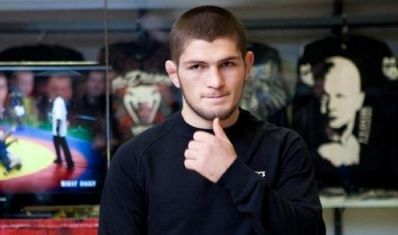 Российский боец смешанного стиля (MMA) Хабиб Нурмагомедов