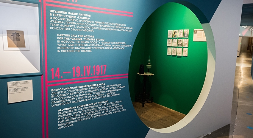 Так соотносятся стенды и интерактивная часть экспозиции