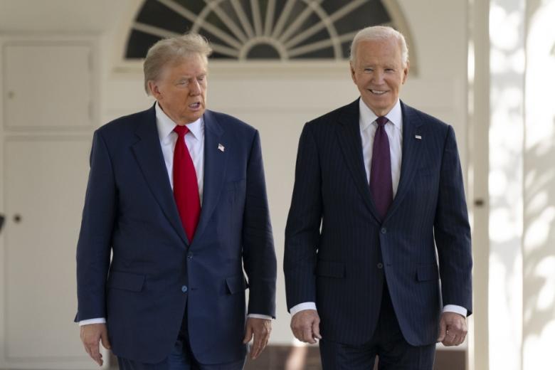Дональд Трамп и Джо Байден