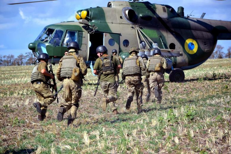 Солдаты ВС Украины