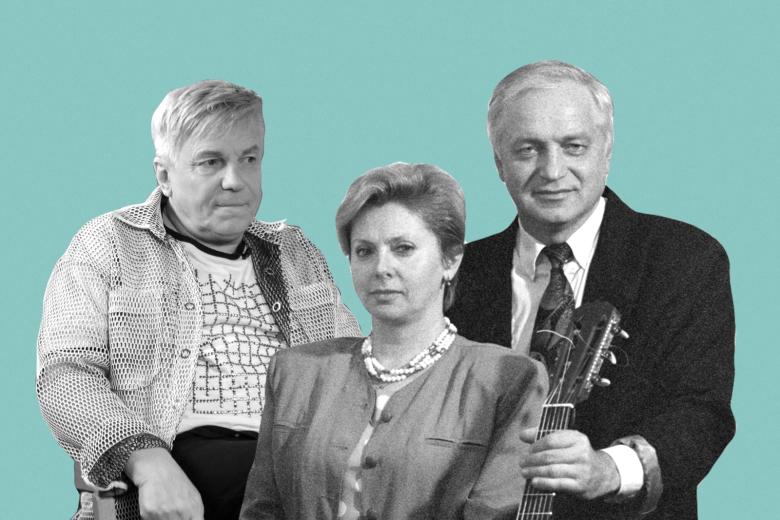 Виктор Салтыков, Сергей и Татьяна Никитины