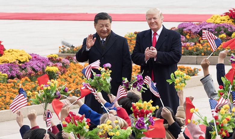 Си Цзиньпин и Дональд Трамп
