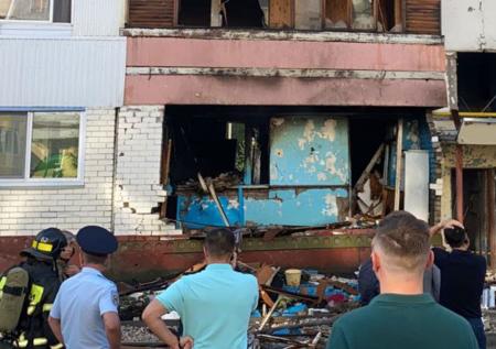 Взрыв жилого дома в Нижнекамске попал на видео