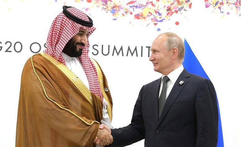 Мухаммед ибн Салман Аль Сауд и Владимир Путин