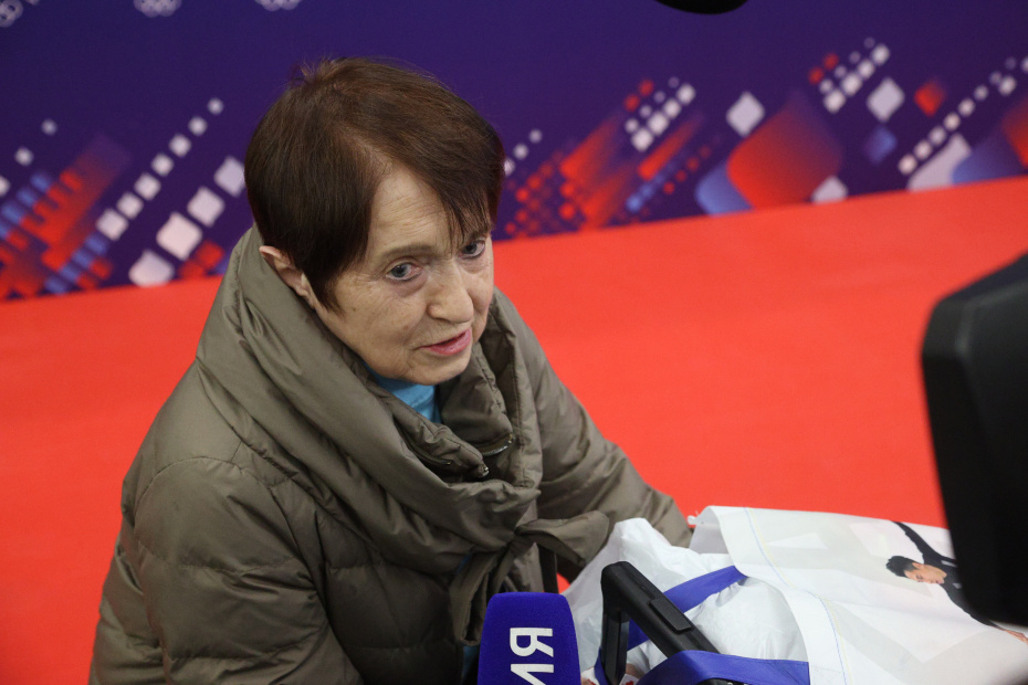 Тренер по фигурному катанию Тамара Москвина 