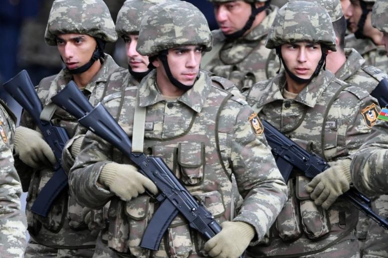 Военнослужащие азербайджанской армии