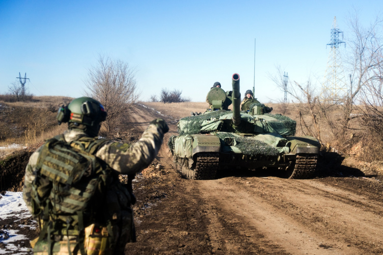 Военнослужащие РФ в зоне проведения СВО