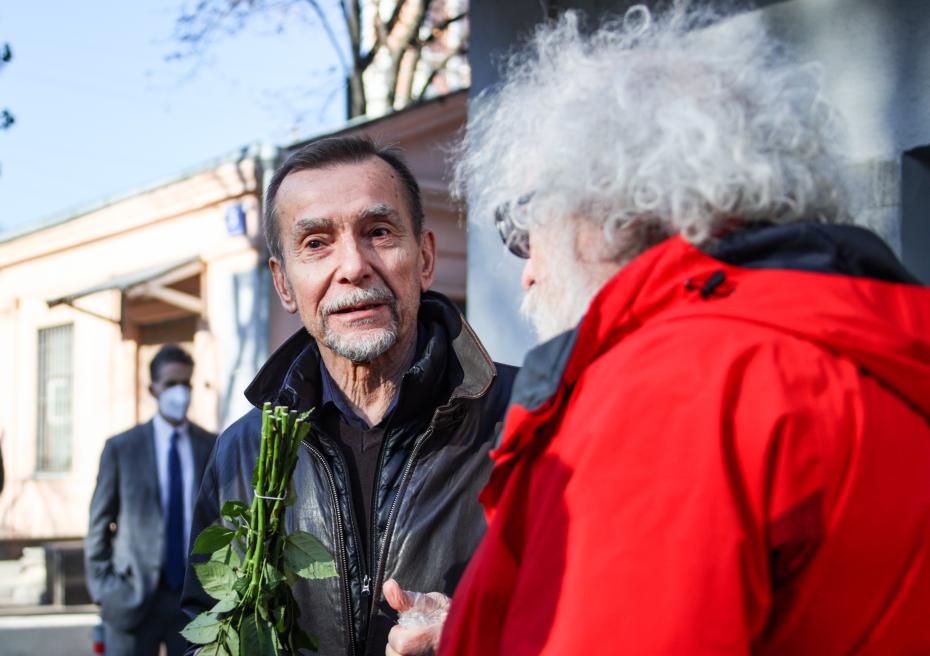 Лев Пономарев и Алексей Венедиктов