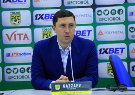 Газзаев покинул пост главного тренера «Тобола»