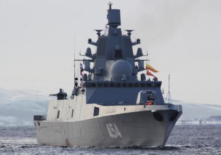 Командир «Адмирала Горшкова» дал оценку первому этапу похода кораблей ВМФ
