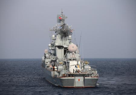 Военный эксперт подтвердил подлинность снимков крейсера «Москва»