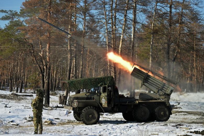 Реактивная система залпового огня (РСЗО) «Град»