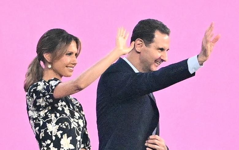 Президент Сирии Башар аль-Асад и первая леди Асма аль-Асад