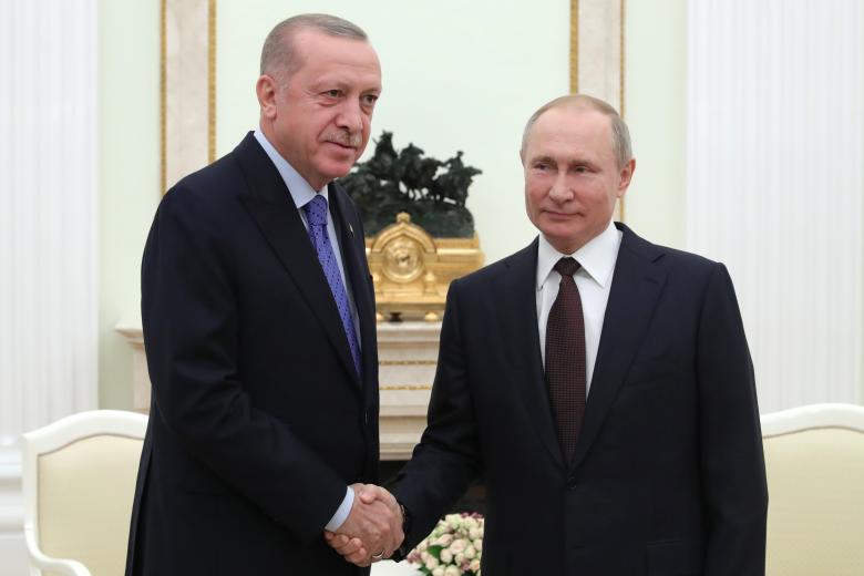 Владимир Путин и Реджеп Эрдоган