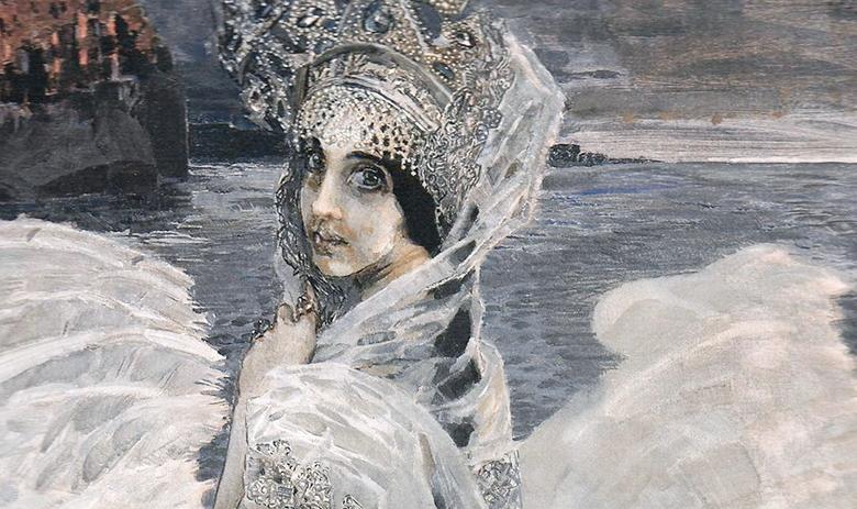 Картина художника Михаила Врубеля  «Царевна-Лебедь»
