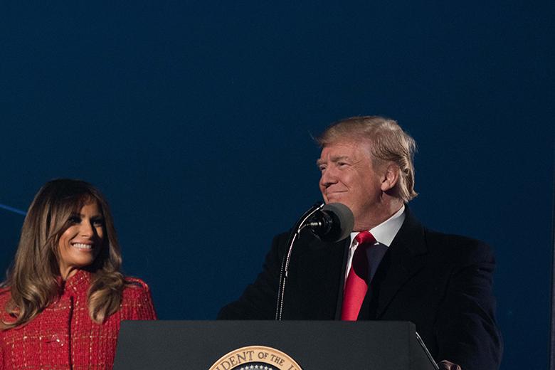 Мелания и Дональд Трамп