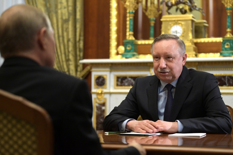Владимир Путин и Александр Беглов