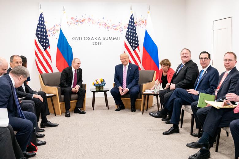 Переговоры лидеров РФ и США