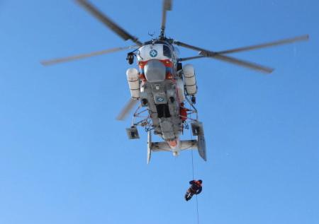 Под Калининградом нашли чёрный ящик рухнувшего вертолёта