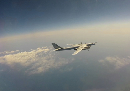 Минобороны раскрыло место падения военного самолета Ту-95